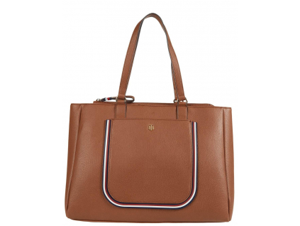 Tommy Hilfiger Rosie II Tote Pebble Cognac