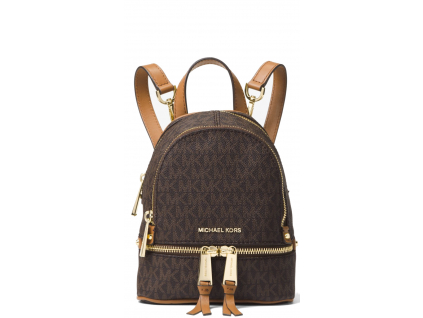 Michael Kors Rhea Mini Logo Backpack Brown