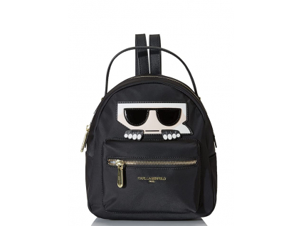 Karl Lagerfeld Paris Women's Amour Small Backpack Blackab