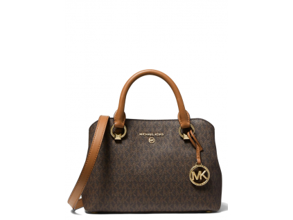 Michael Kors Kabelka Edith Small Logo Satchel Brown Acornaa