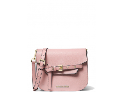 Michael Kors Kabelka Emilia Small Leather Crossbody Bag Powder Blush3