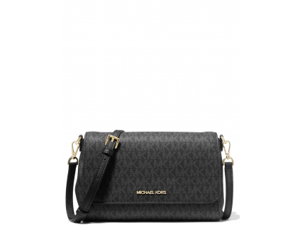 Michael Kors Medium Logo Convertible Crossbody Bag Blackee