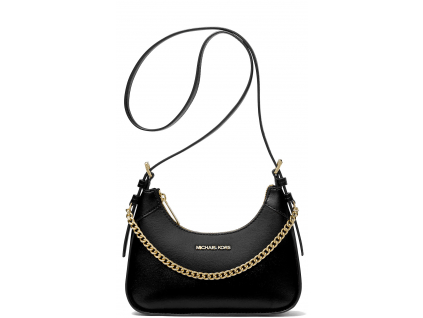 Michael Kors Wilma Small Leather Crossbody Bag Blacka2