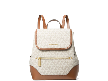 Michael Kors Harrison Medium Logo Backpack Vanillaa2