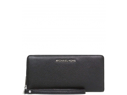 Michael Kors Jet Set Travel Continental Black Silver