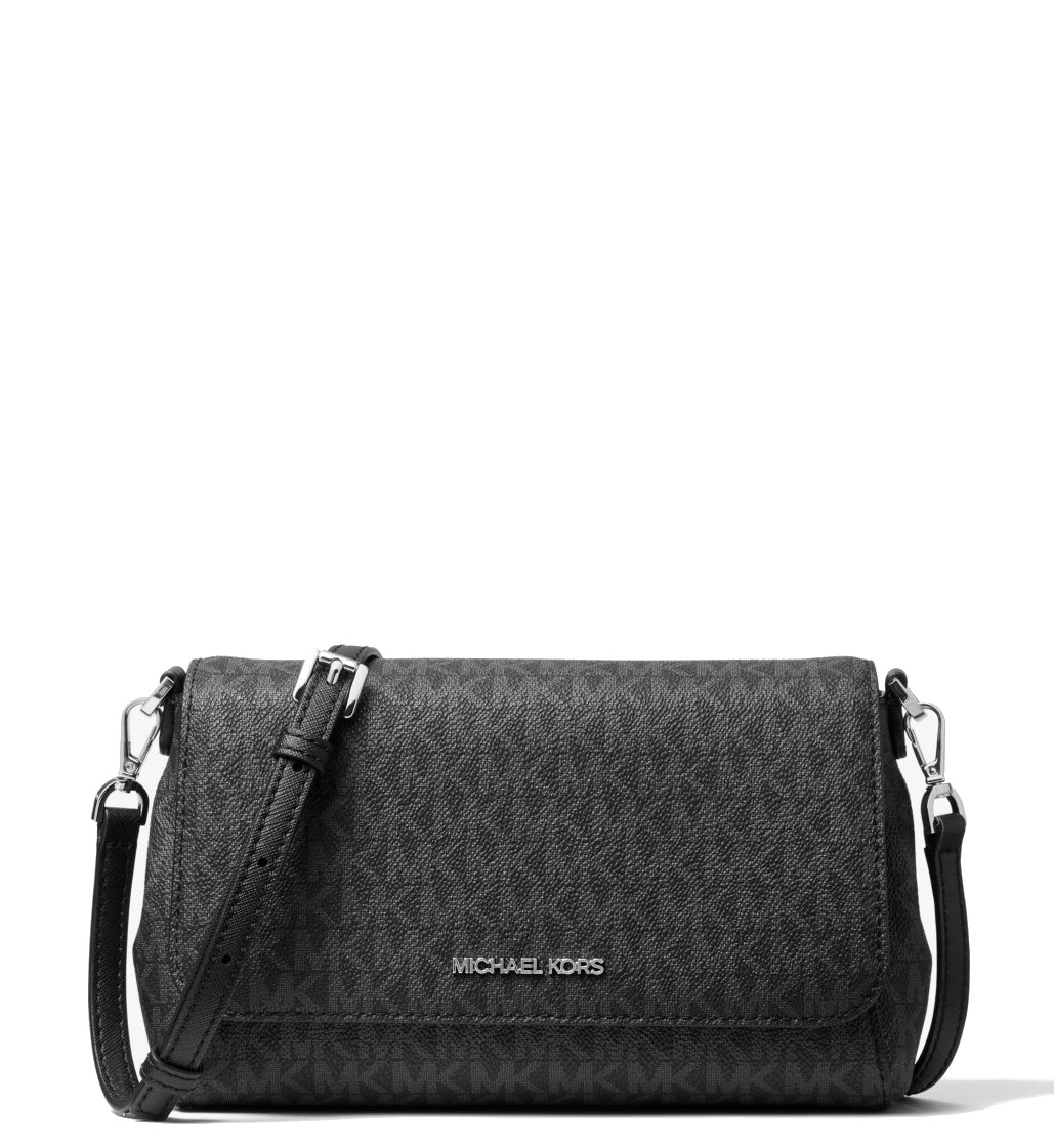 Michael Kors Medium Logo Convertible Crossbody Bag Black Aboutbag