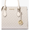 Michael Kors Kabelka Sheila Medium Logo Satchel Light Cream Multi223