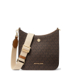 Michael Kors Briley Small Logo Messenger Bag Brown