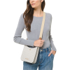Michael Kors Briley Small Logo Messenger Bag Vanillaperson