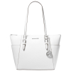 Michael Kors Charlotte Large Saffiano Leather Top Zip Tote Bag Optic White depositphotos bgremover