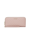 Michael Kors Jet Set Travel Large Signature Logo Continental Wristlet Powder Blush223