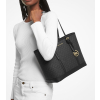 Michael Kors Kabelka Jet Set Travel Small Logo Top-Zip Tote Bag Black