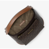 Michael Kors Kabelka Slater Medium Signature Logo Sling Pack Brownb