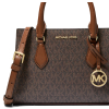 Michael Kors Kabelka Sheila Small Signature Logo Satchel Brownh