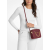 Michael Kors Jet Set Large Saffiano Leather Crossbody Bag Cherryd