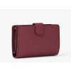 Michael Kors Medium Crossgrain Leather Wallet Cherryd
