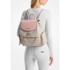Michael Kors Batoh Jet Set Large Logo Backpack Powder Blush Multid