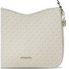 Michael kors Nayla Medium Signature Logo Messenger Bag Light Cream multiz