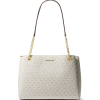 Michael Kors Soho Medium Signature Logo Tote Bag vanillazo