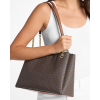 Michael Kors Soho Medium Signature Logo Tote Bag Brownd