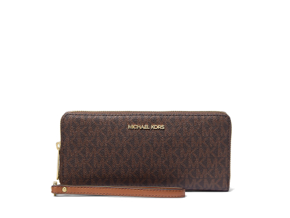 Michael Kors Peněženka Jet Set Travel Continental Browna1