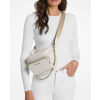 Michael Kors Kabelka Slater Medium Signature Logo Sling Pack Light Cream Multid2