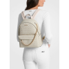 Michael Kors Batoh Slater Medium Signature Logo Backpack Light Cream Multid