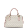 Michael Kors Marilyn Small Signature Logo Messenger Bag powder blush multi