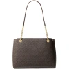 Michael Kors Soho Medium Signature Logo Tote Bag brownh