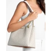 Michael Kors Soho Medium Signature Logo Tote Bag Vanillad