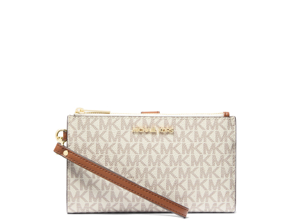 Michael Kors Peněženka Jet Set Travel Double Zip Vanilla2