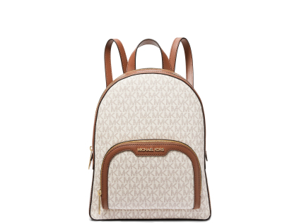 Michael Kors Batoh Jaycee Medium Logo Backpack Vanilla23