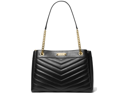 Michael Kors Whitney Medium Quilted Tote Bag Blacka2