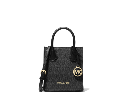 Mercer Extra Small Logo Leather Crossbody Bag Blacka