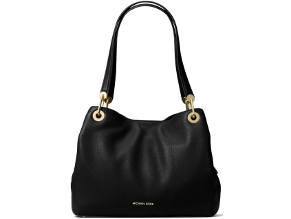 89 michael kors raven large shoulder tote black
