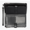 Michael Kors Jet Set Travel Double Zip Wristlet Black Silverb