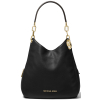 Michael Kors Lillie Signature Chain Shoulder Tote Black Gold