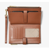 Michael Kors Peněženka Jet Set Travel Double Zip Brownc