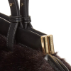 Calvin Klein Kabelka Tina Tote Black Fur22