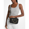 Michael Kors Jet Set Large Saffiano Leather Crossbody Bag Black41