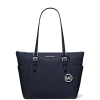 Michael Kors Kabelka Everly Medium Saffiano Leather Satchel Blackabbbb