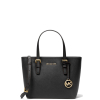 Michael Kors Jet Set Travel Extra Small Saffiano Leather Top Zip Tote Bag Black12