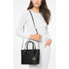 Michael Kors Jet Set Travel Extra Small Saffiano Leather Top Zip Tote Bag Blackd