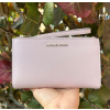 Michael Kors Peněženka Jet Set Travel Double Zip Wristlet Powder Blushm