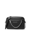Michael Kors Jet Set Large Logo Crossbody Bag Black2