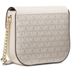 Michael Kors Jacquard Signature Dome Crossbody Natural Cream Goldc