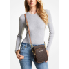 Michael Kors Jet Set Travel Medium Logo Crossbody Brownf