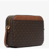 Michael Kors Jet Set Large Logo Crossbody Bag Browndd