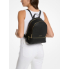Michael Kors Rhea Medium Pebbled Leather Backpack Blackl
