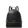 Michael Kors Rhea Medium Pebbled Leather Backpack Blacka22